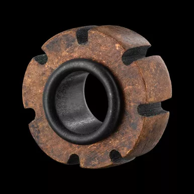 Ru Titley Tornado Bead Antiqued Bronze