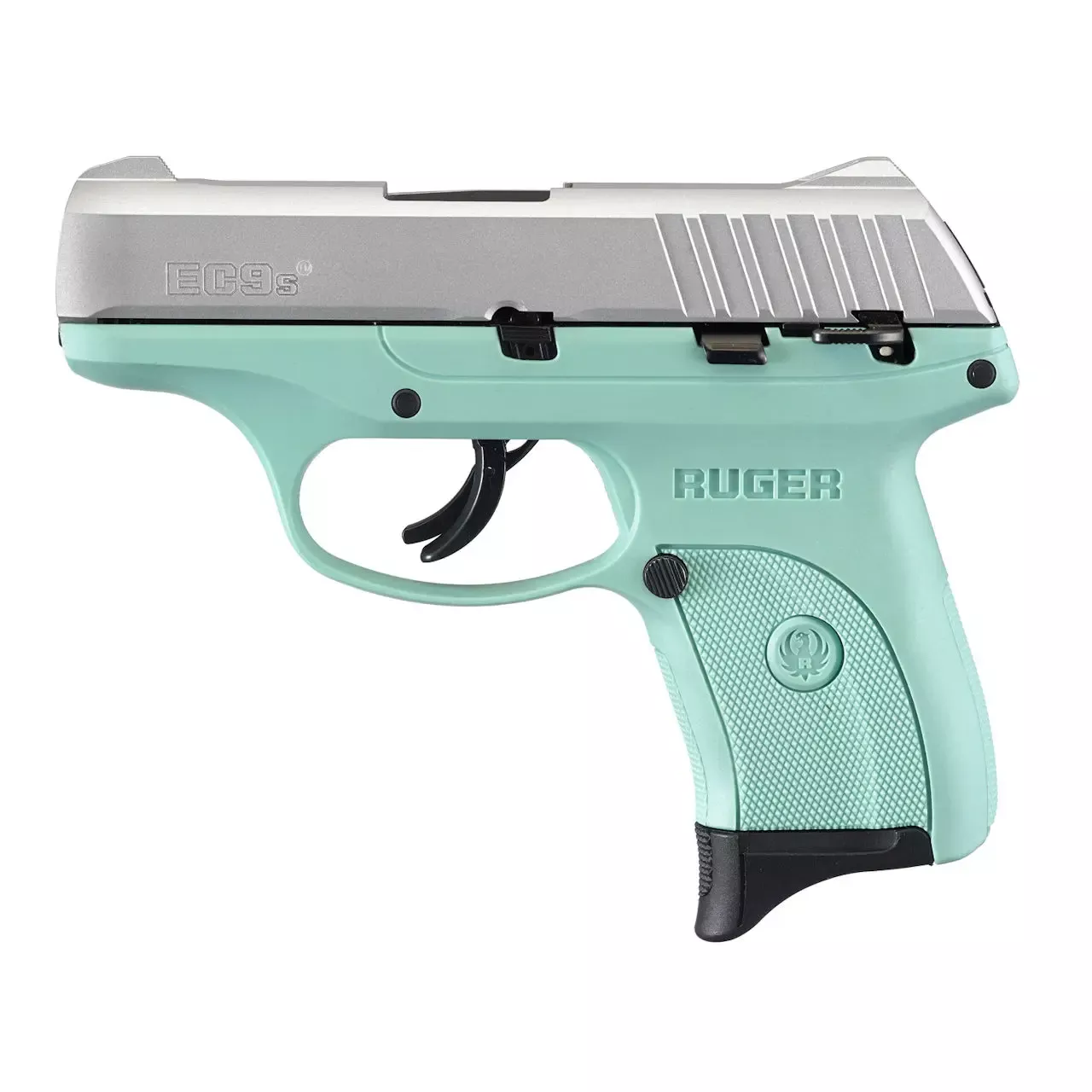 Ruger EC9 Pistol 9mm Stainless Turquoise 3.12"