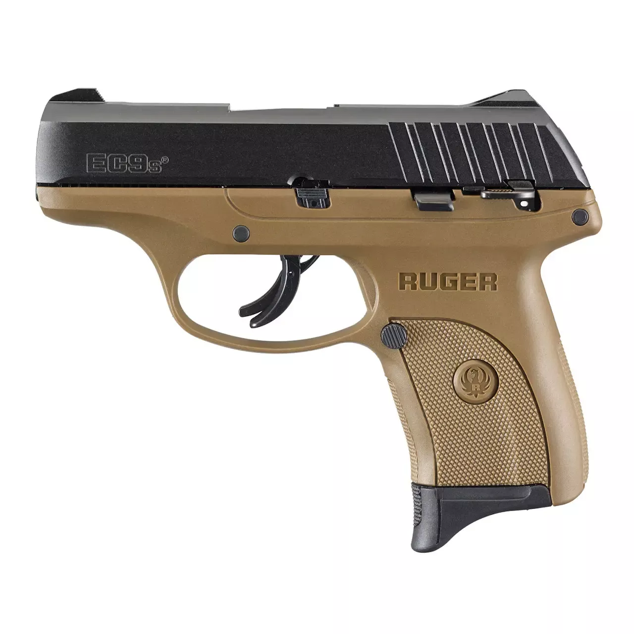 Ruger EC9s Pistol 9mm Black/Flat Dark Earth 3.12" 3297