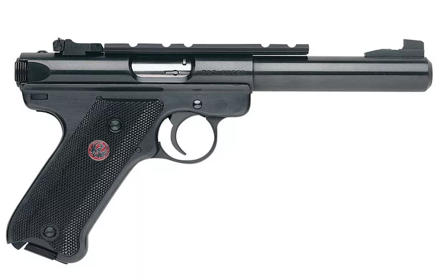 Ruger Mark III 22LR Target Rimfire Pistol with Rail