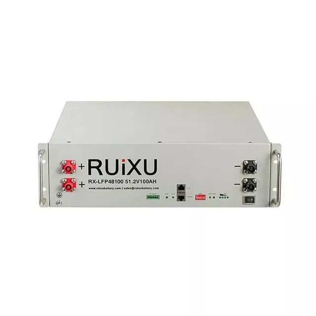 RUIXU Battery | Server Rack 3U Battery | RX-LFP48100 | UL1973 Certified | UL9540