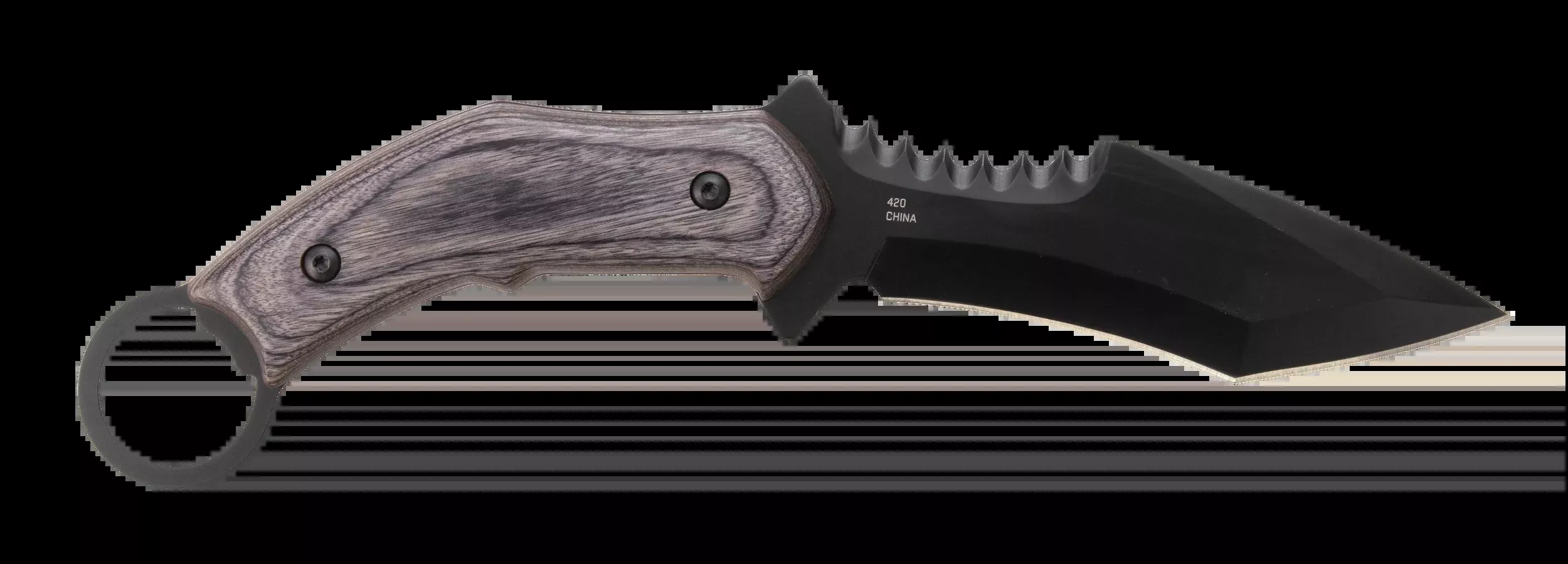 S.O.G Phantom Edge Karambit HQ 4.75″ Tanto Fixed Blade Knife with Nylon Sheath SOG17440343