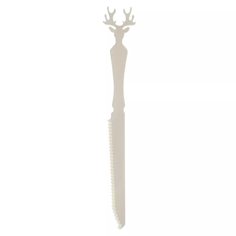 Sabre Acrylic Deer Bread Knife