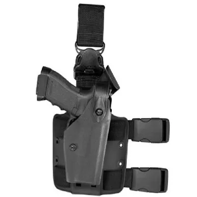 Safariland Model 6005 SLS Tactical Holster w/ Quick-Release Leg Strap for Smith & Wesson M&P45 1.0 2.0 w/ Streamlight TLR-1
