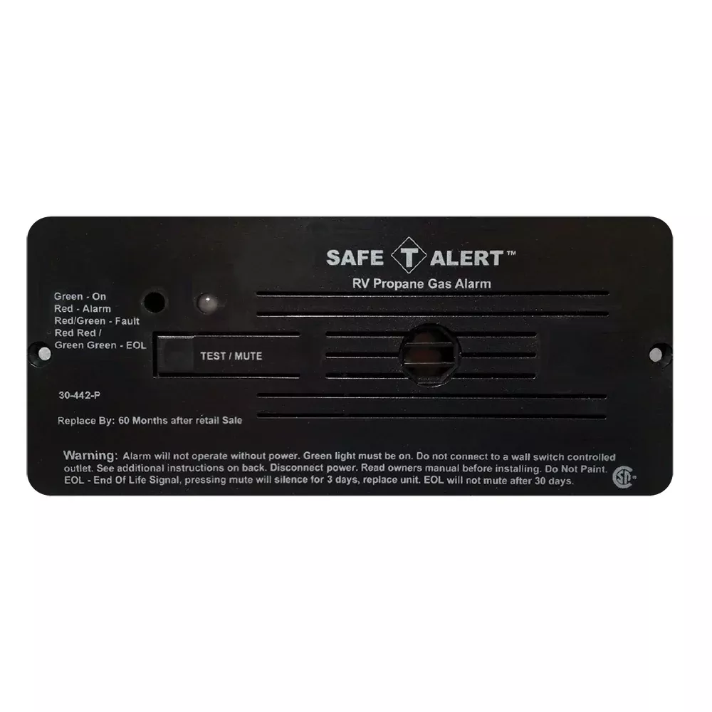 Safe-T-Alert 30 Series 12V RV Propane Alarm – Black