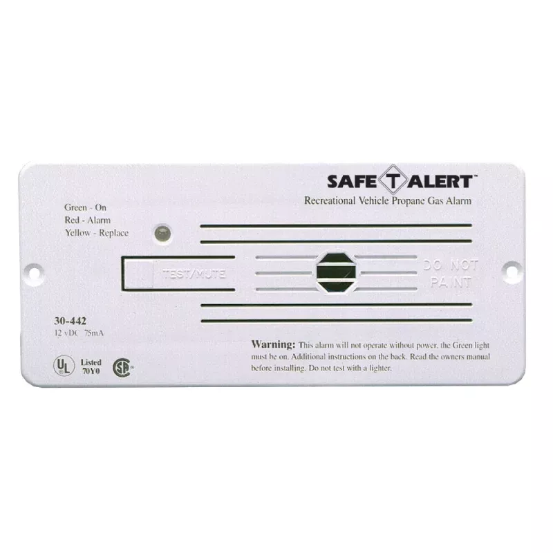 Safe-T-Alert 30 Series 12V RV Propane Alarm – White