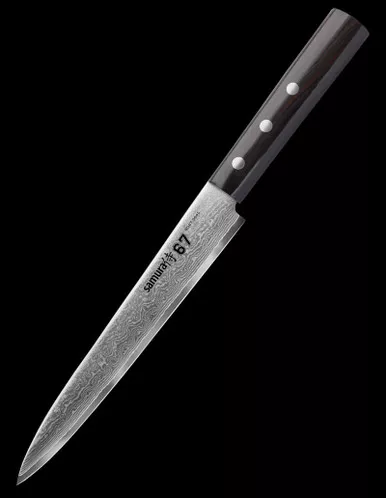 Samura Damast 67 Slicing