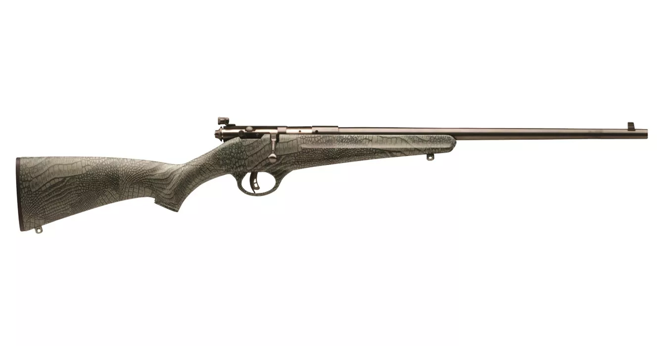 Savage  Rascal 22LR Bolt-Action Rifle with Gator Camo Stock