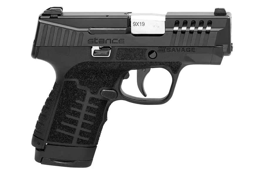 Savage  Stance 9mm Micro Compact Pistol with 3.2 Inch Barrel and Black Finish