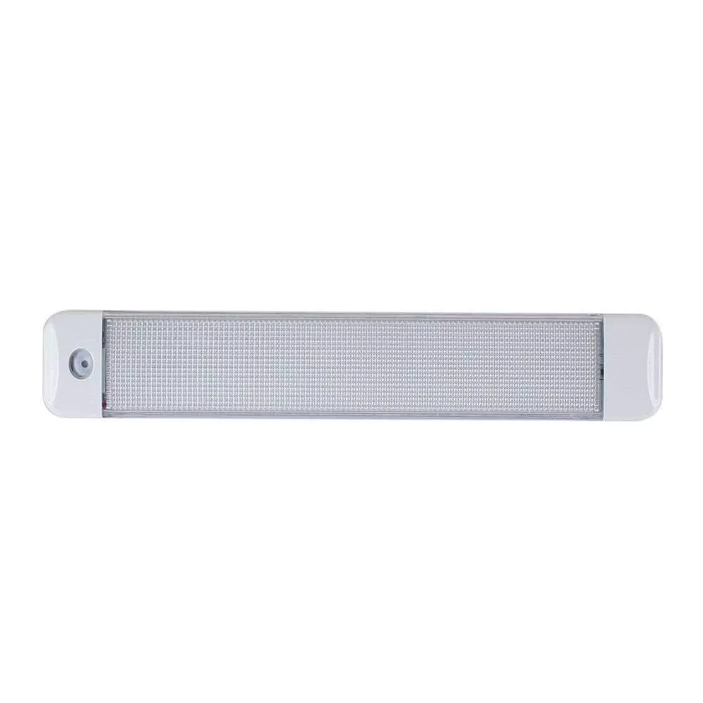 Scandvik 10" Cabin Light w/Switch - White & Blue - 10-30V - 41480P