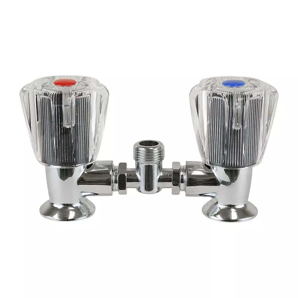 Scandvik Mixing Bridge w/Acrylic Knobs - 3/8" - 10401P
