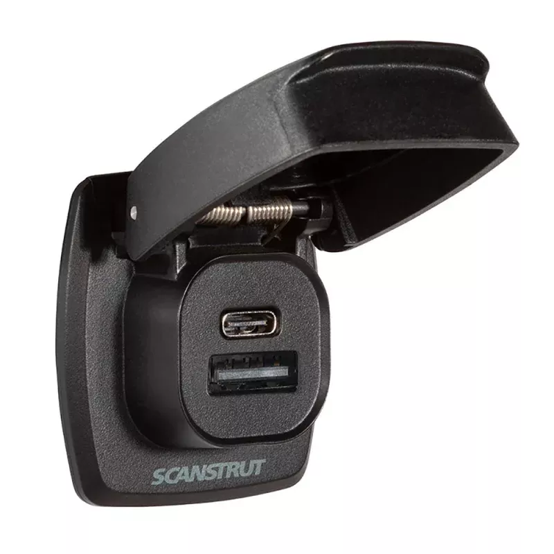 Scanstrut Flip Pro Plus Fast Charge USB-AUSB-C Socket