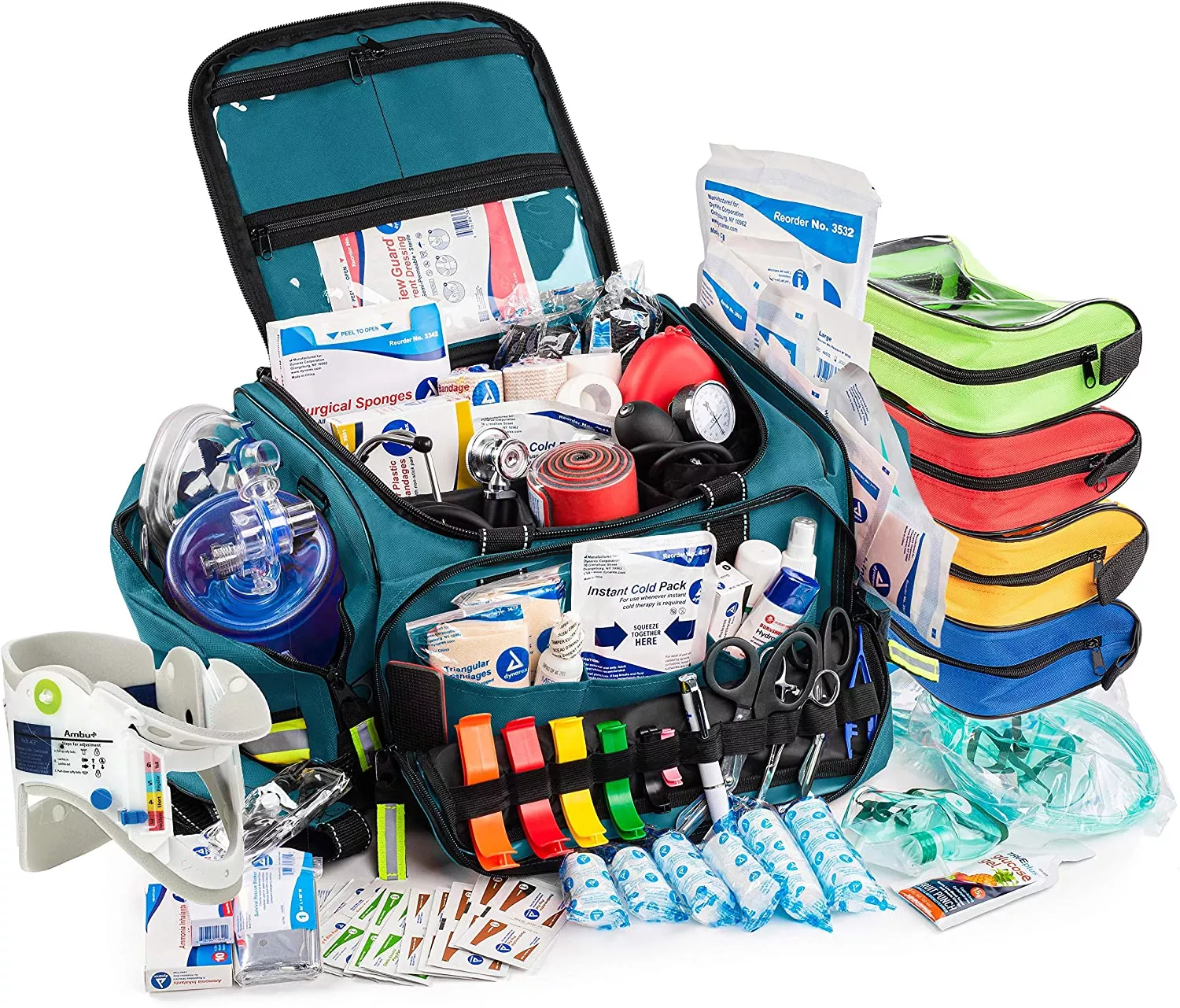 Scherber Premium First Responder Trauma Kit – Fully Stocked