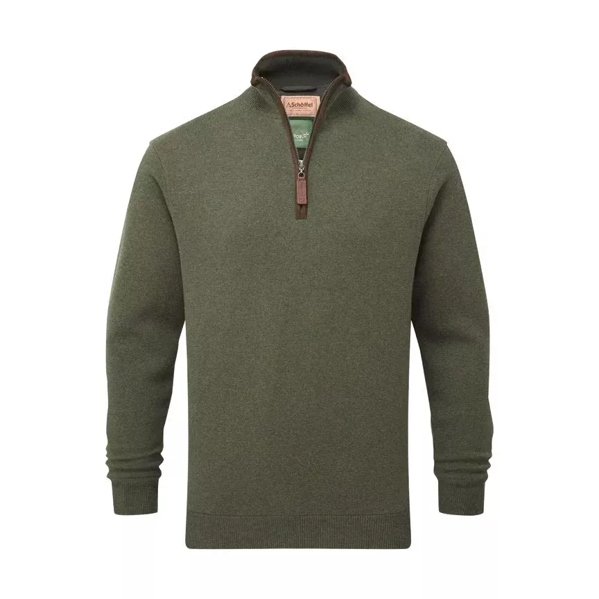 Schoffel Men's Angus Aerobloc 1/4 Zip Jumper