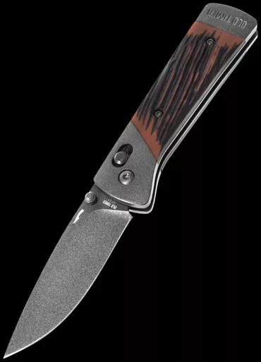 Schrade Old Timer Frontier Luxewood Folding Knife