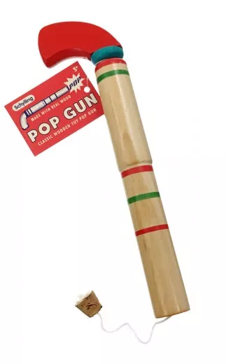 Schylling Wooden Pop Gun