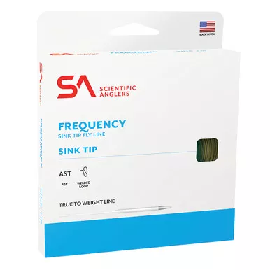 SCIENTIFIC ANGLERS Frequency Sink Tip Type III Yellow/Green Fly Line