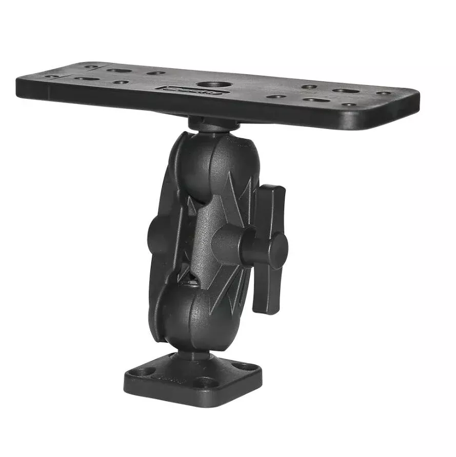 Scotty 1.5″ Ball Mount W/Fishfinder & Universal Mounting Plate• 0163