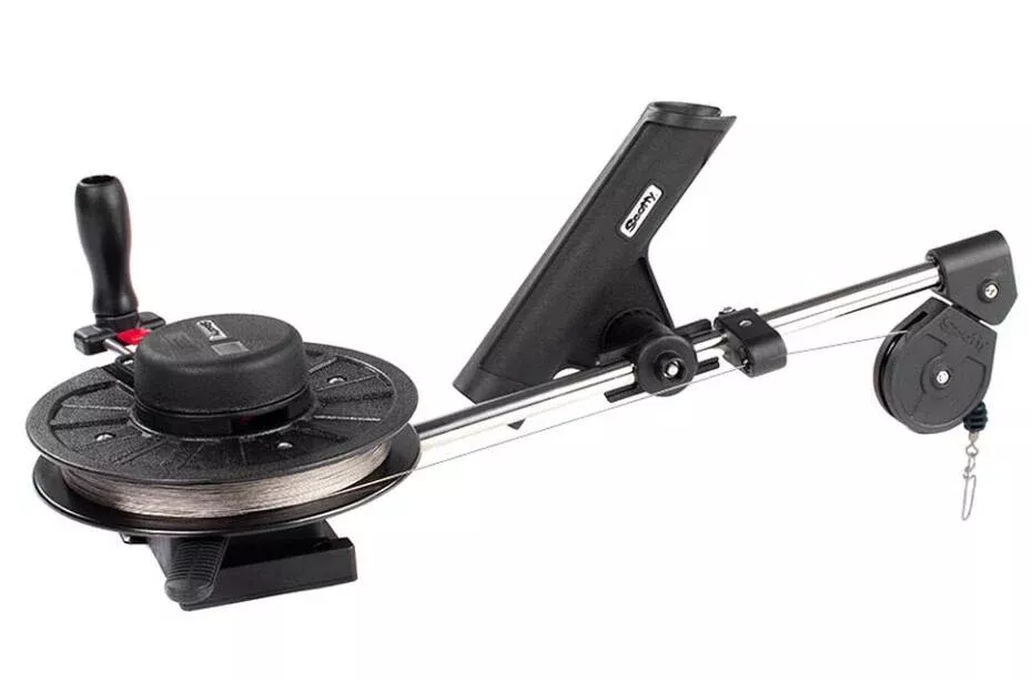 Scotty 1060 Depthking Manual Downrigger with Rod Holder• 1060DPR
