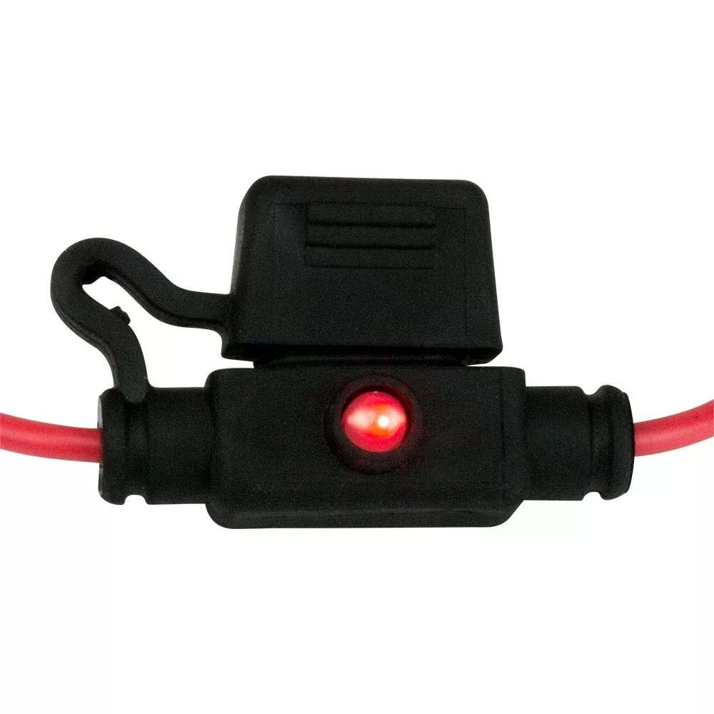 Sea-Dog ATM Mini Style Inline LED Fuse Holder – Up to 30A
