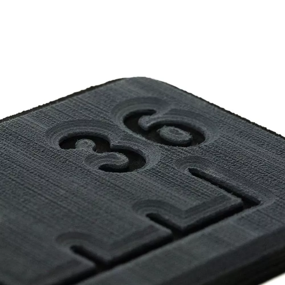 SeaDek 36 Routed Ruler – 6mm – Brushed Texture – Dark Grey/Black