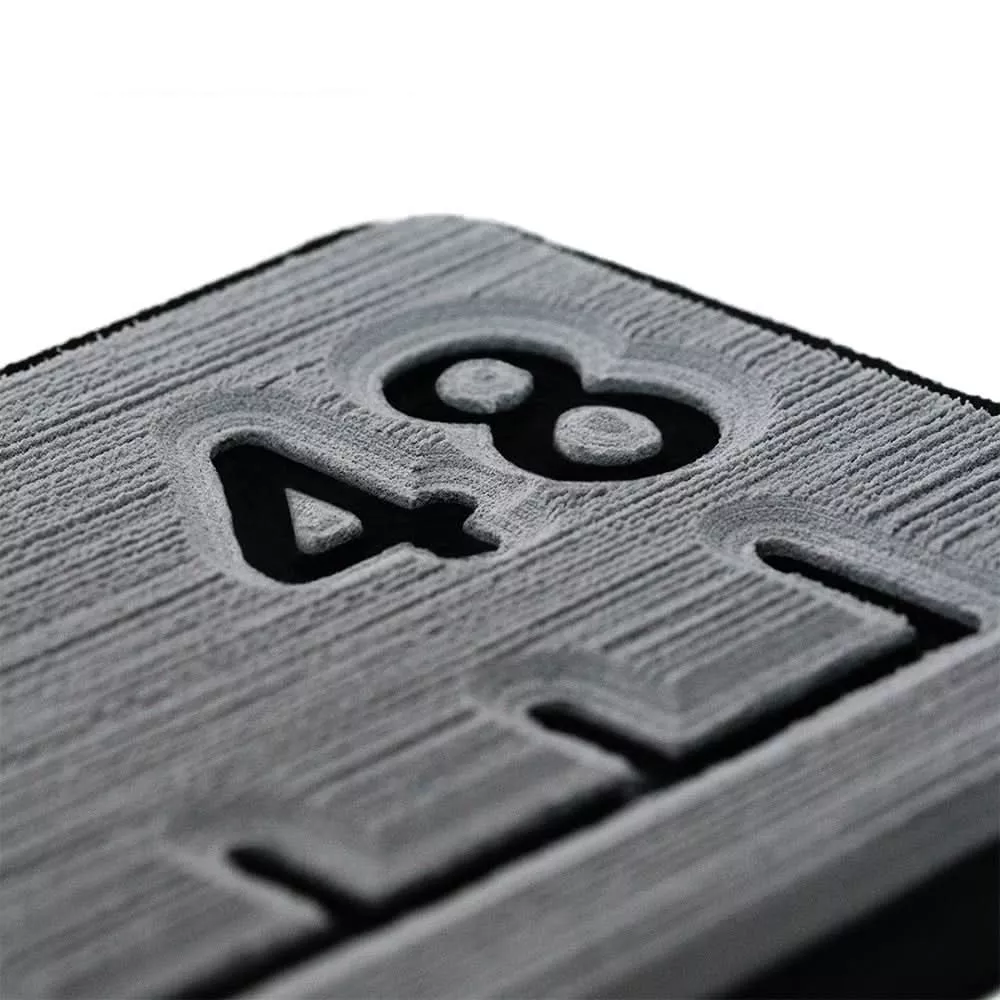 SeaDek 48 Routed Ruler – 6mm – Brushed Texture – Storm Grey/Black