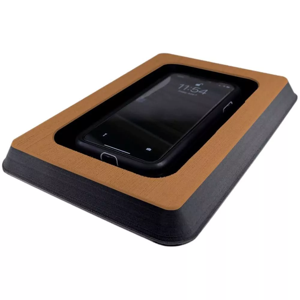 SeaDek Single Cell Phone Dash Pocket – Mocha/Black