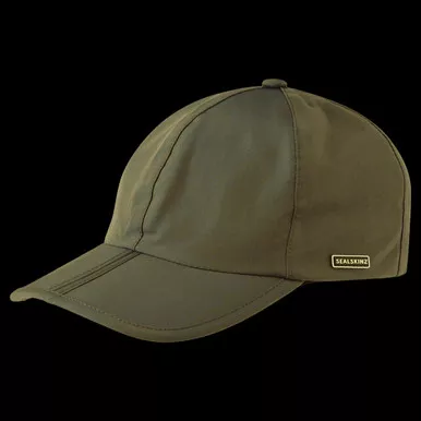 Sealskinz Salle Waterproof Foldable Cap OD Green