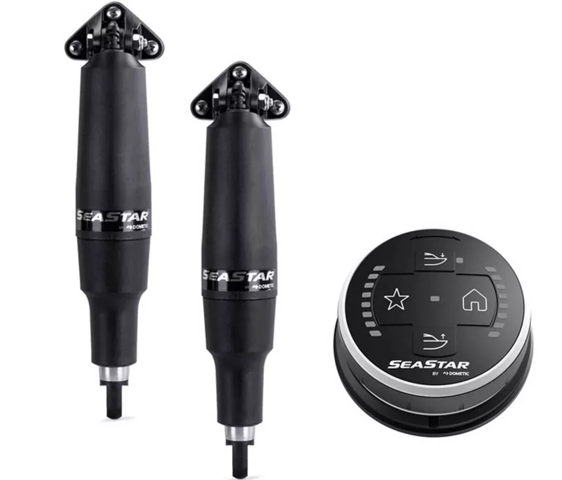 SeaStar Trim Tab 11.5" Actuators & Control Kit• STT3601R