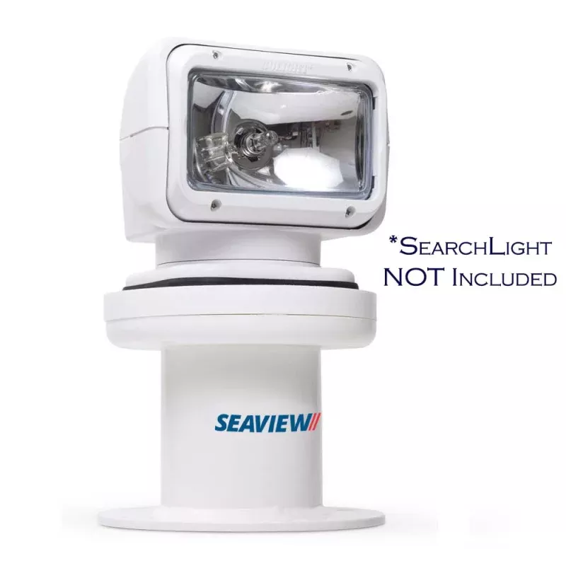 Seaview 6.38 Vertical SearchlightThermal Camera Mount w/8 Round Base Plate