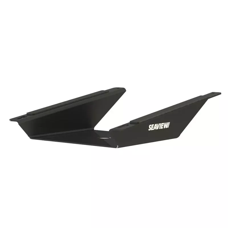 Seaview Aluminum 8 Wedge Base for Starlink Flat High-Performance Antenna – Black