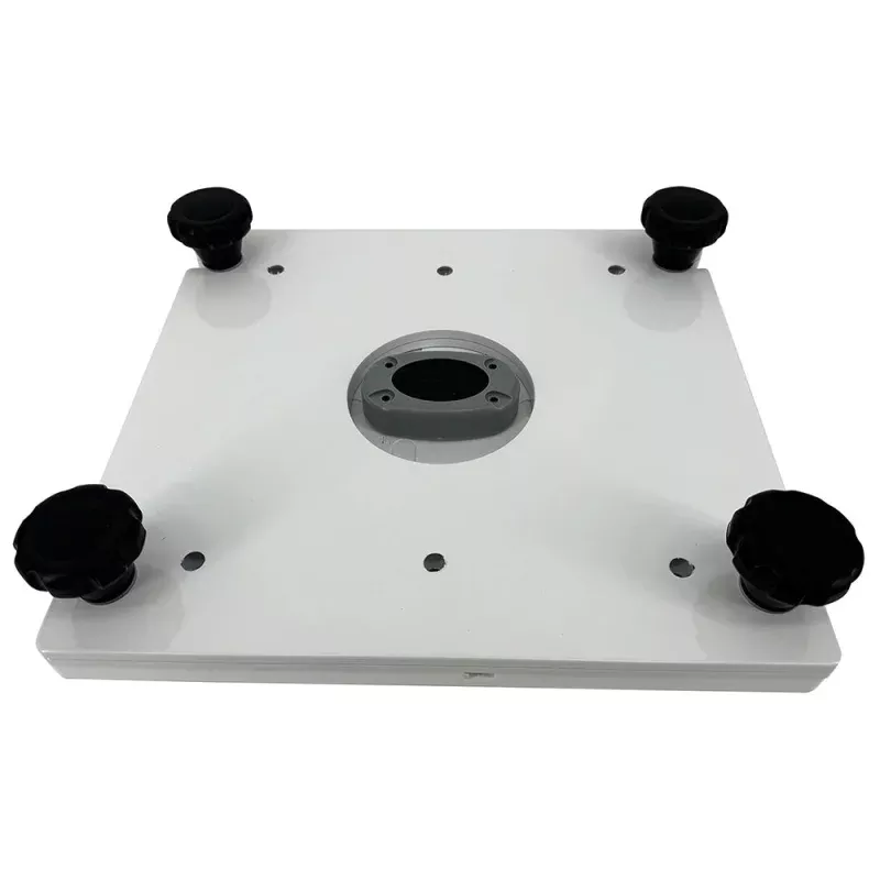 Seaview Removable Base f/Pedestal Mounts w/10×10 Base Plate – White