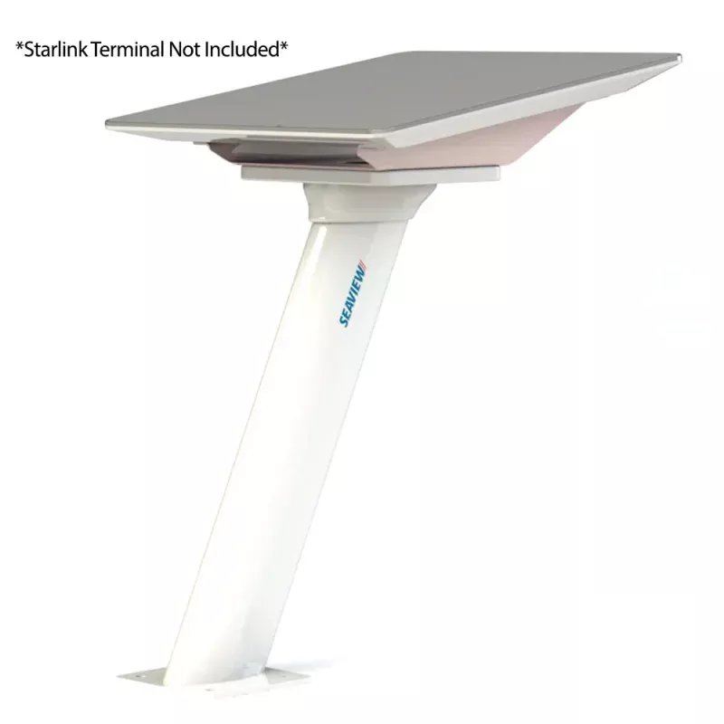 Seaview Starlink High Performance 24 Pedestal Mount w/ADASTLKA Starlink Top Plate