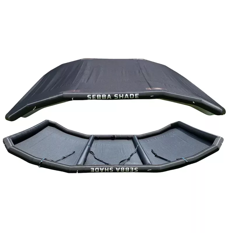 Sebba Shade 6 x 9 ft. Black Sun Shade f/Boats Up To 28′