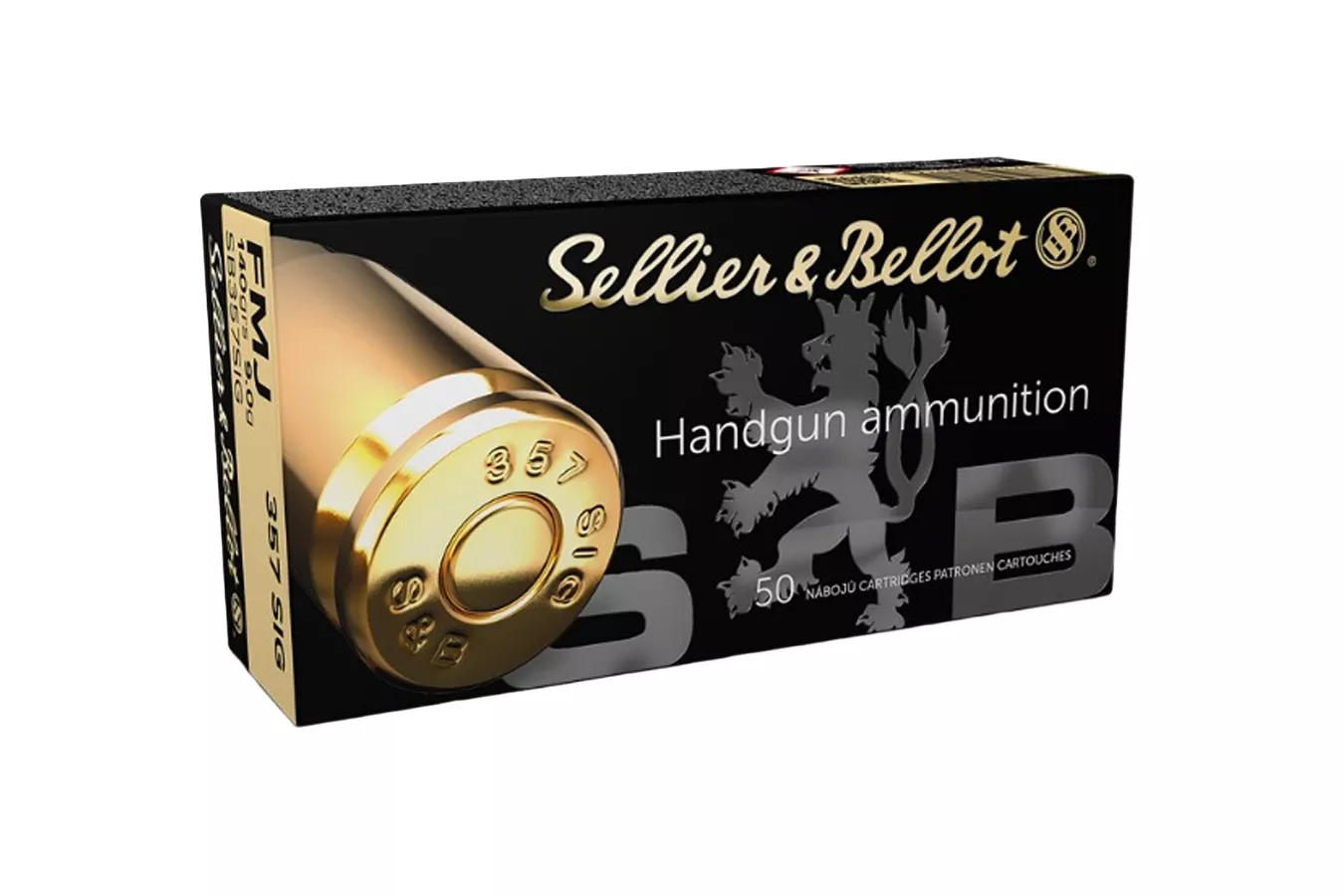 Sellier And Bellot  357 Sig 140 Grain FMJ