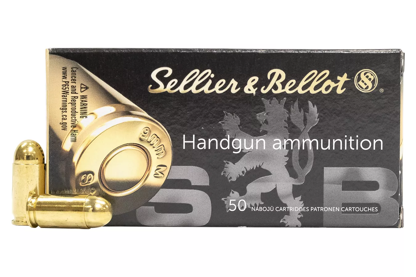 Sellier And Bellot  9mm Makarov 95 gr FMJ 50/Box