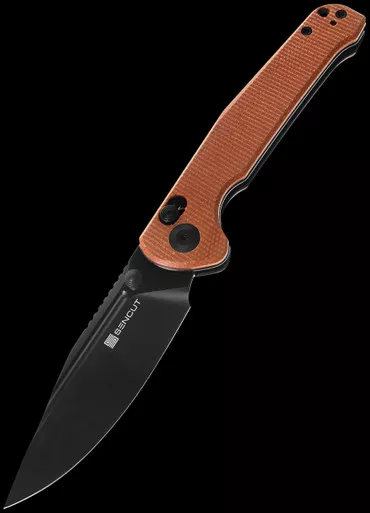 Sencut Glenspar Black Micarta Folding Knife