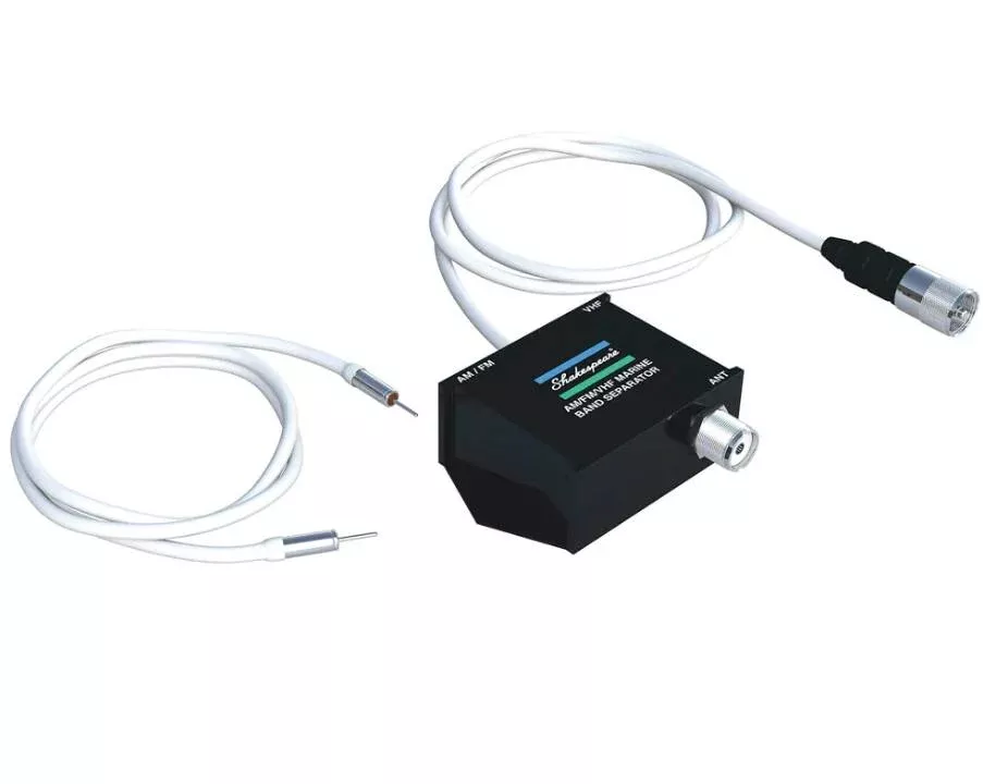 Shakespeare Base-Loaded AM / FM / VHF Separator• 4357-S