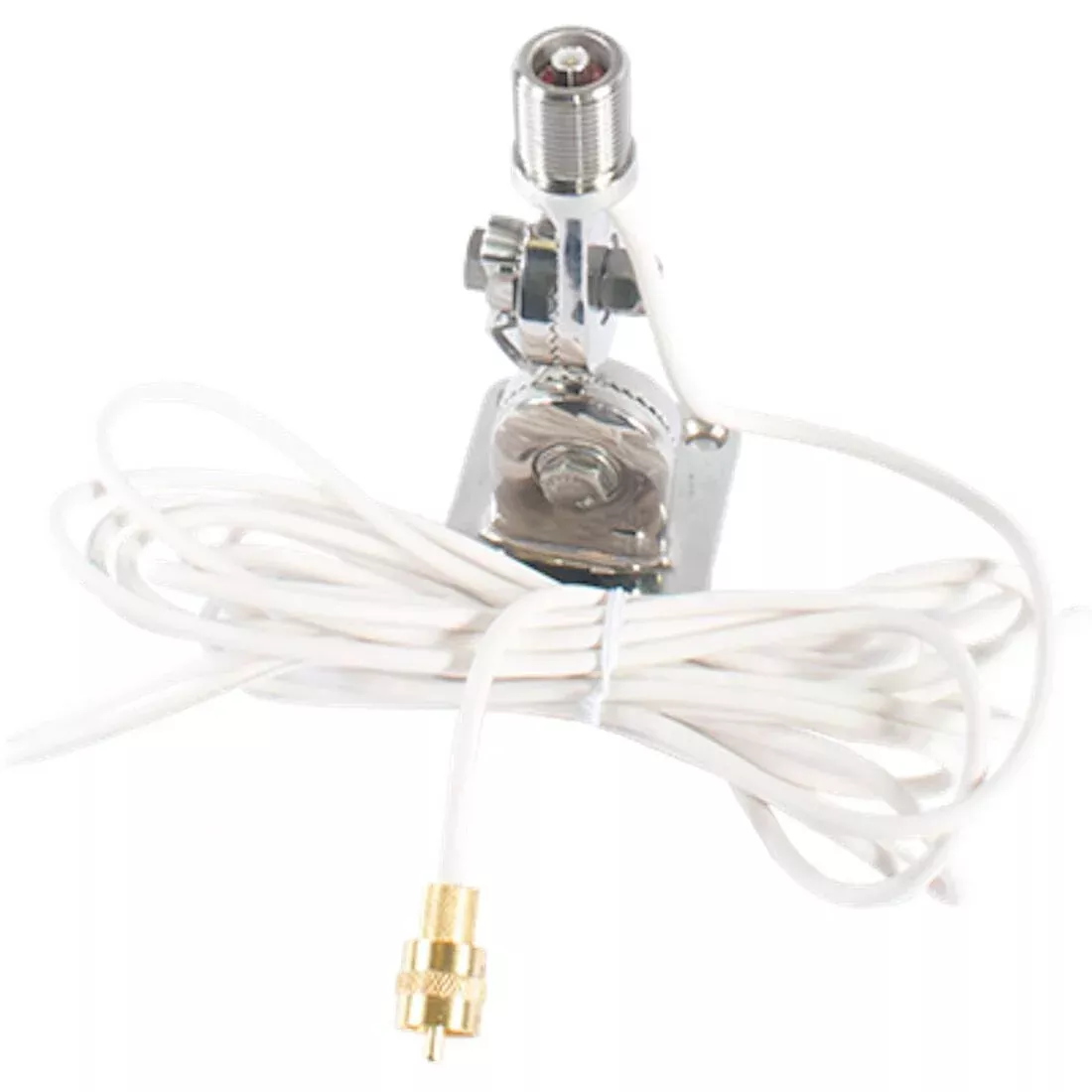 Shakespeare QuickConnect Stainless Steel Antenna Mount w/ Cable• QCM-SR