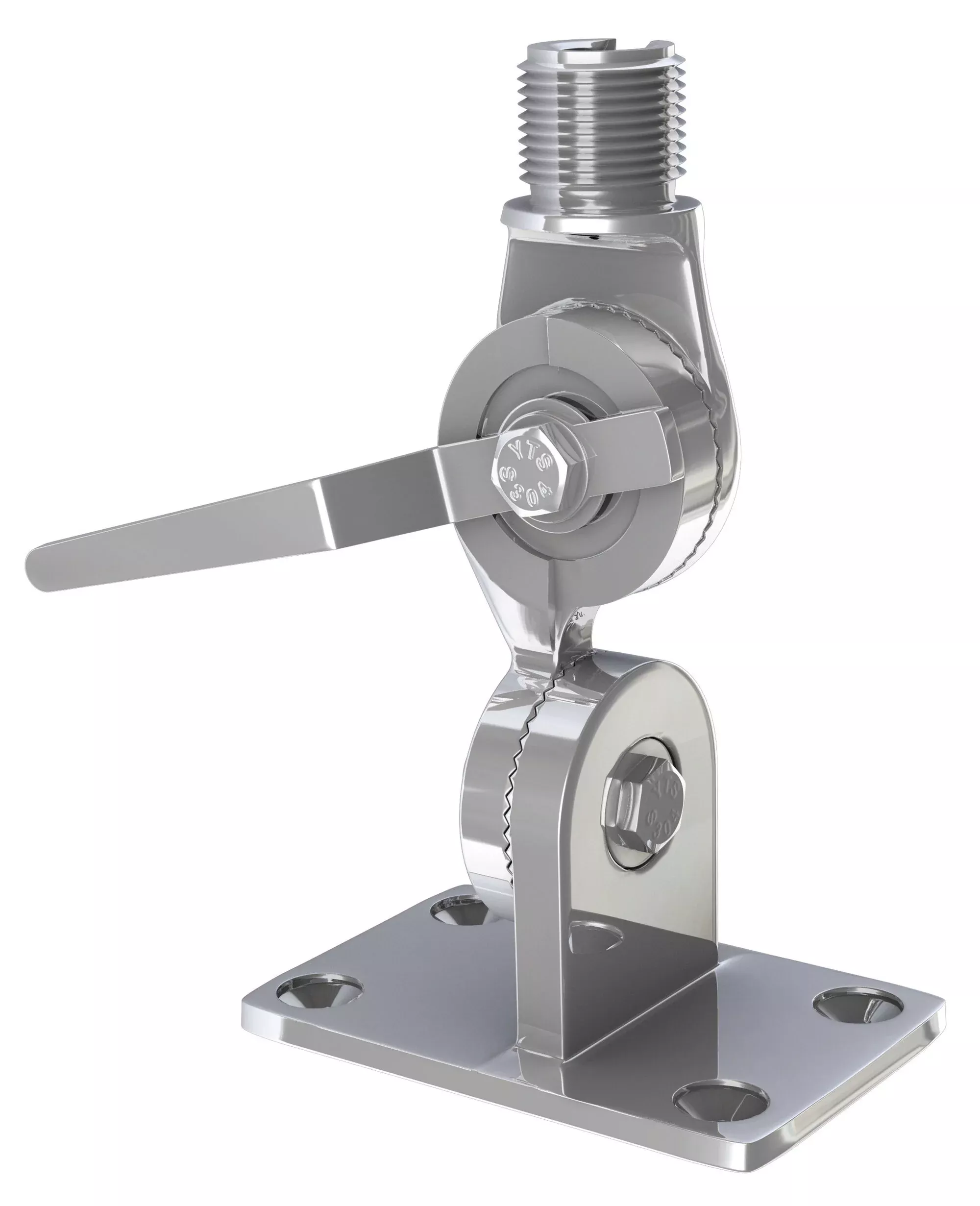 Shakespeare Stainless Steel Rachet Antenna Mount• 3187