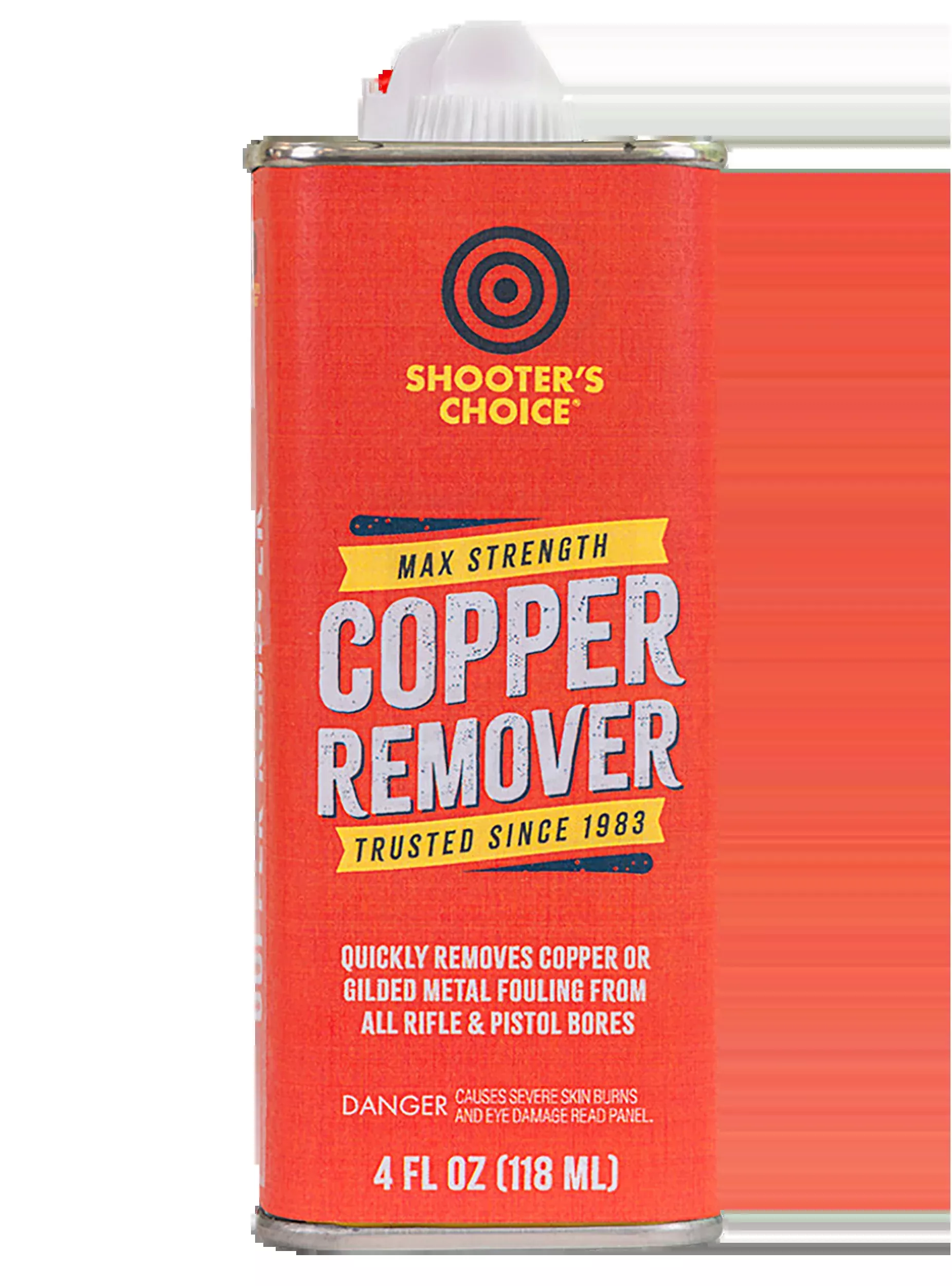 Shooters Choice Copper Remover, Max-Strength Bore Cleaner for Rifles & Pistols, 4 oz, SHFCRS04