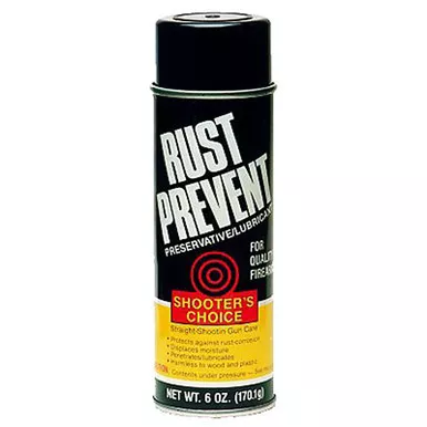 Shooters Choice Rust Prevent Preservative/Lubricant 6 Ounce Aerosol, RP006