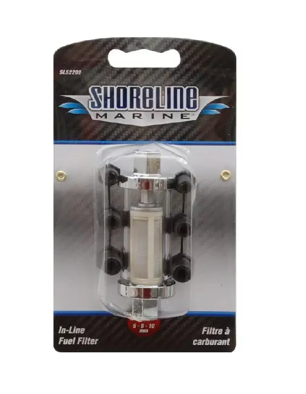 Shoreline Marine Fuel Filter 1/4″-5/16″-3/8″ #SL52202