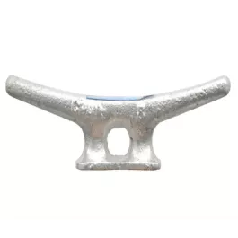 Shoreline Marine Galvanized Cleat, 8-Inch, Cast Iron