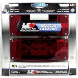 Shoreline Marine LED Trailer Light Kit Low Pro
