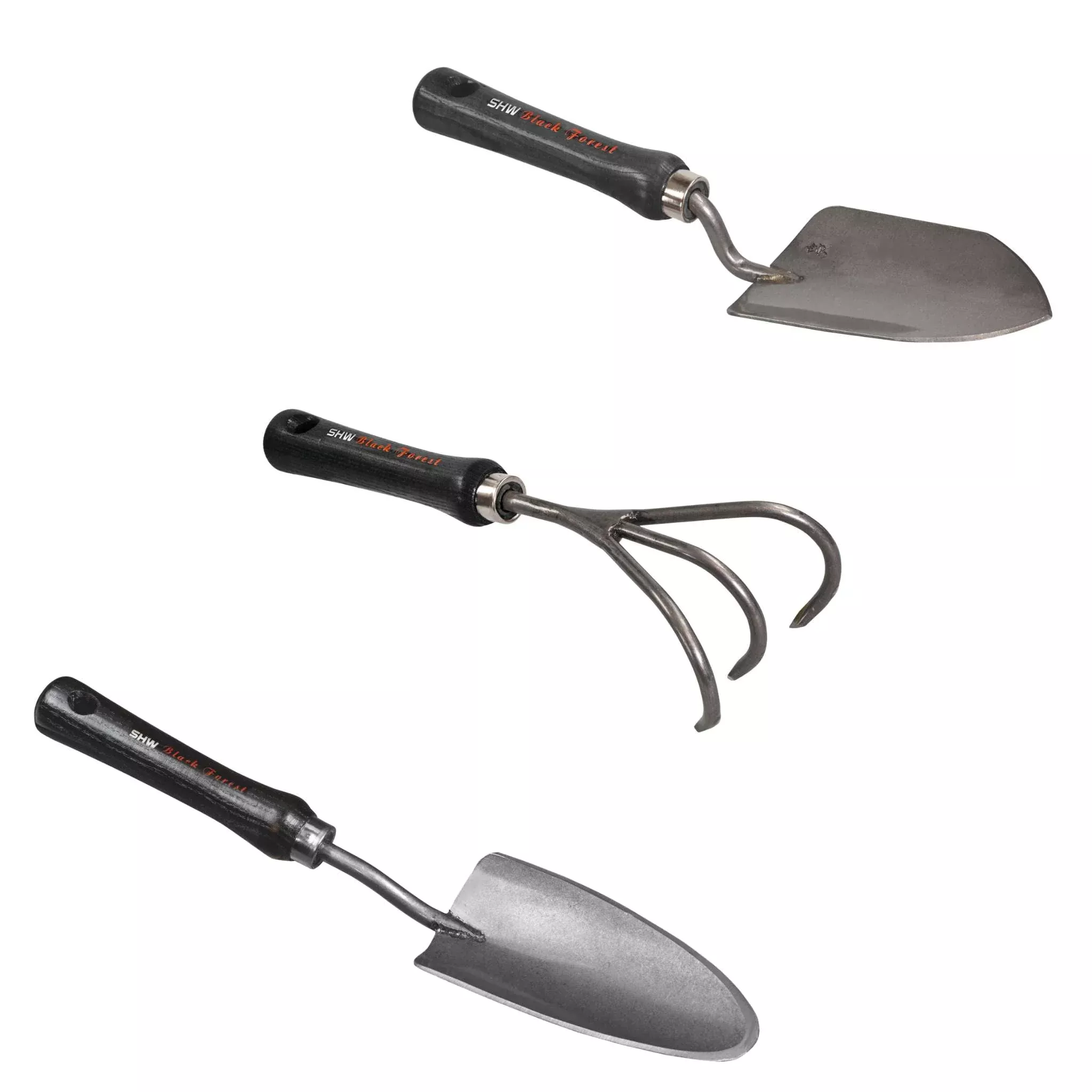 Short Hand Trowel, Wide Scoop & Claw Combo Pack