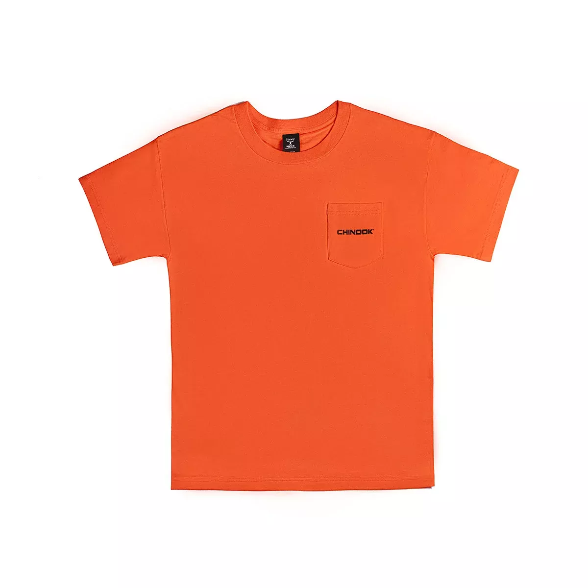 Short Sleeve Pocket T-Shirt – Orange