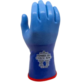 Showa Best Glove Poly Coated Nylon Gloves - Blue - XL