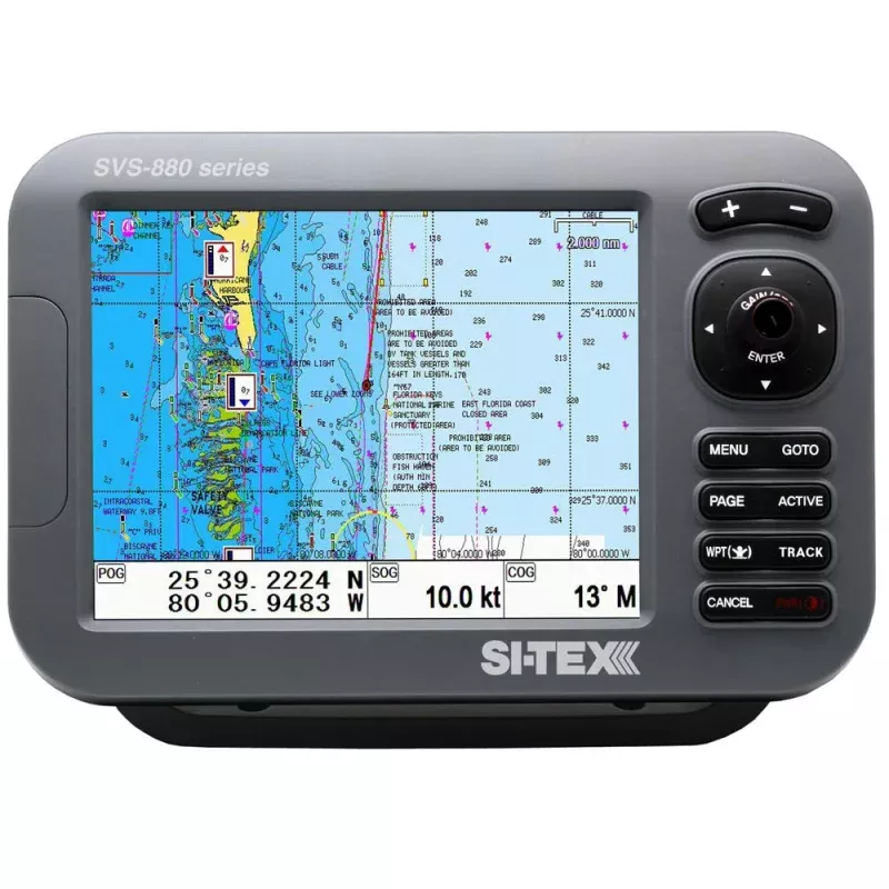 SI-TEX GPS Chart-Dual Frequency 600W Sonar System – 8 Color LCD w/InternalExternal GPS AntennaC-MAP 4D Card