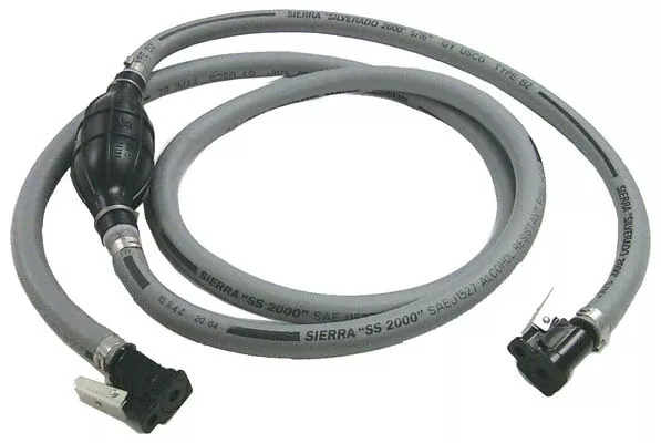 Sierra Fuel Line Assembly for Johnson/Evinrude Outboard Engines, 8′ x 3/8″• 18-8009S-1